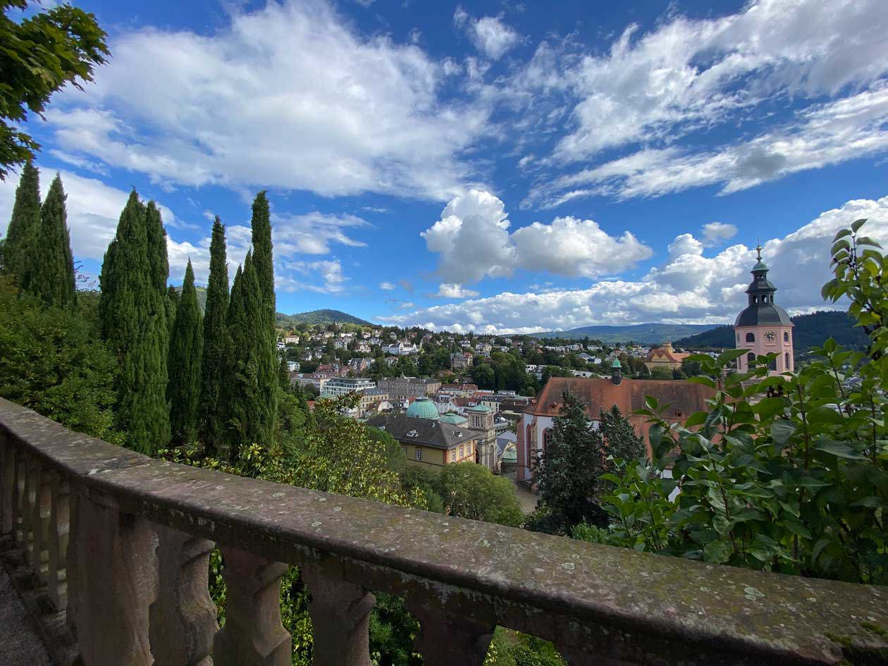 Baden-Baden, vista dal Florentinerberg sul quartiere termale Copyright © Avion Tourism Magazine