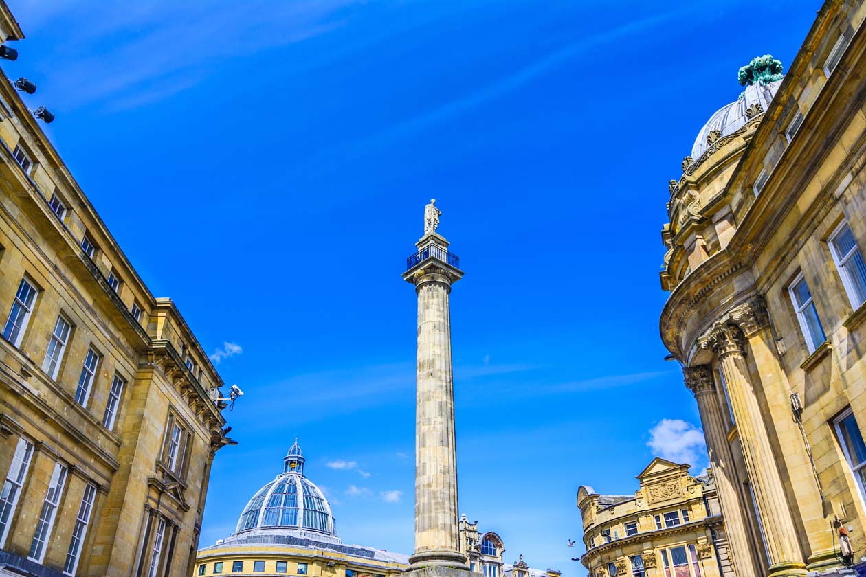 Statua di Earl Grey, Newcastle. Foto: Copyright © Sisterscom.com / Depositphotos