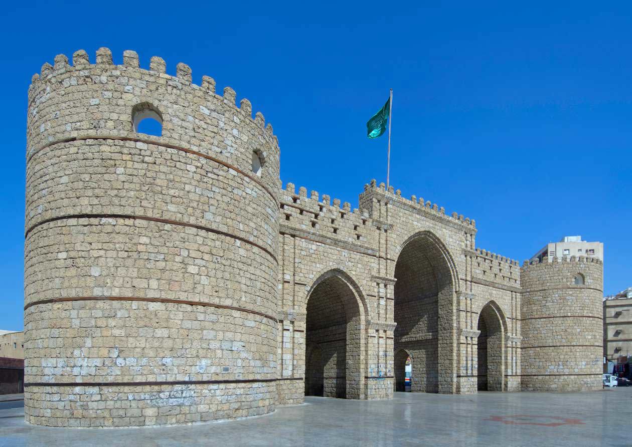 Jeddah, Porta Makkah nel quartiere Al-Balad, Patrimonio dell'Umanità Copyright © Sisterscom.com / Depositphotos