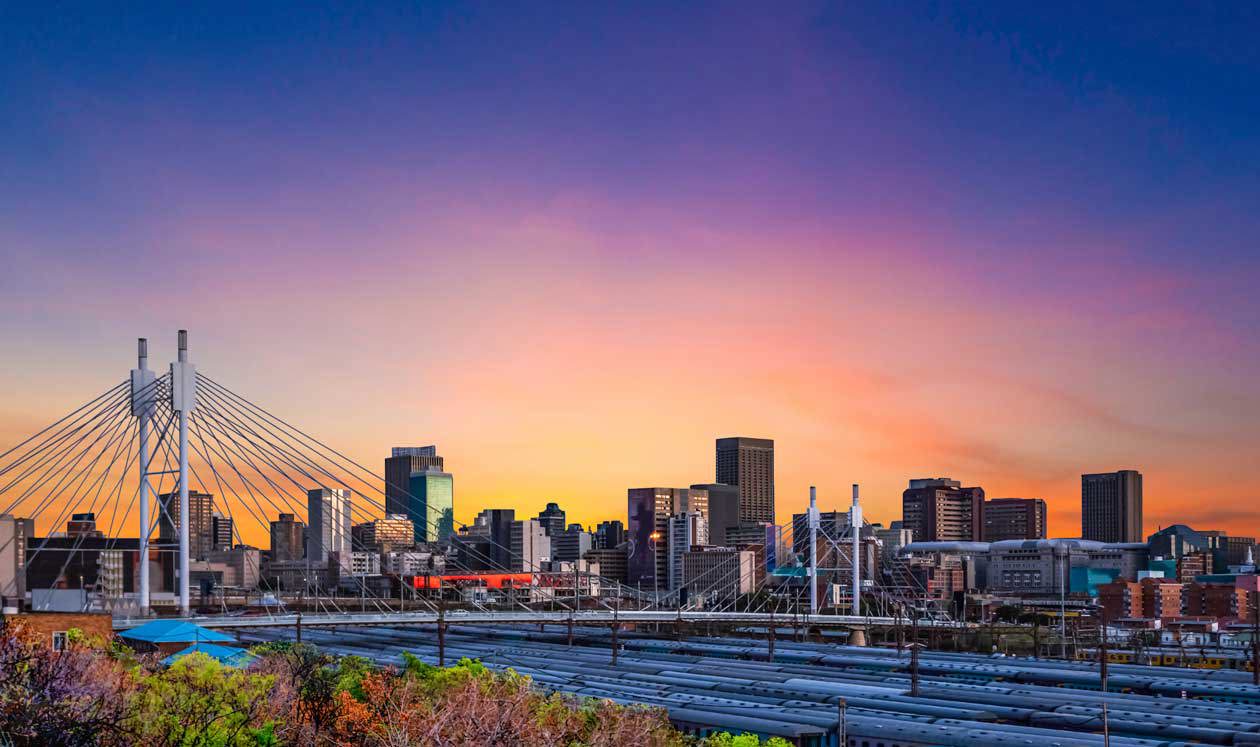 Johannesburg, Nelson Mandela Bridge Copyright © Sisterscom.com / Depositphotos