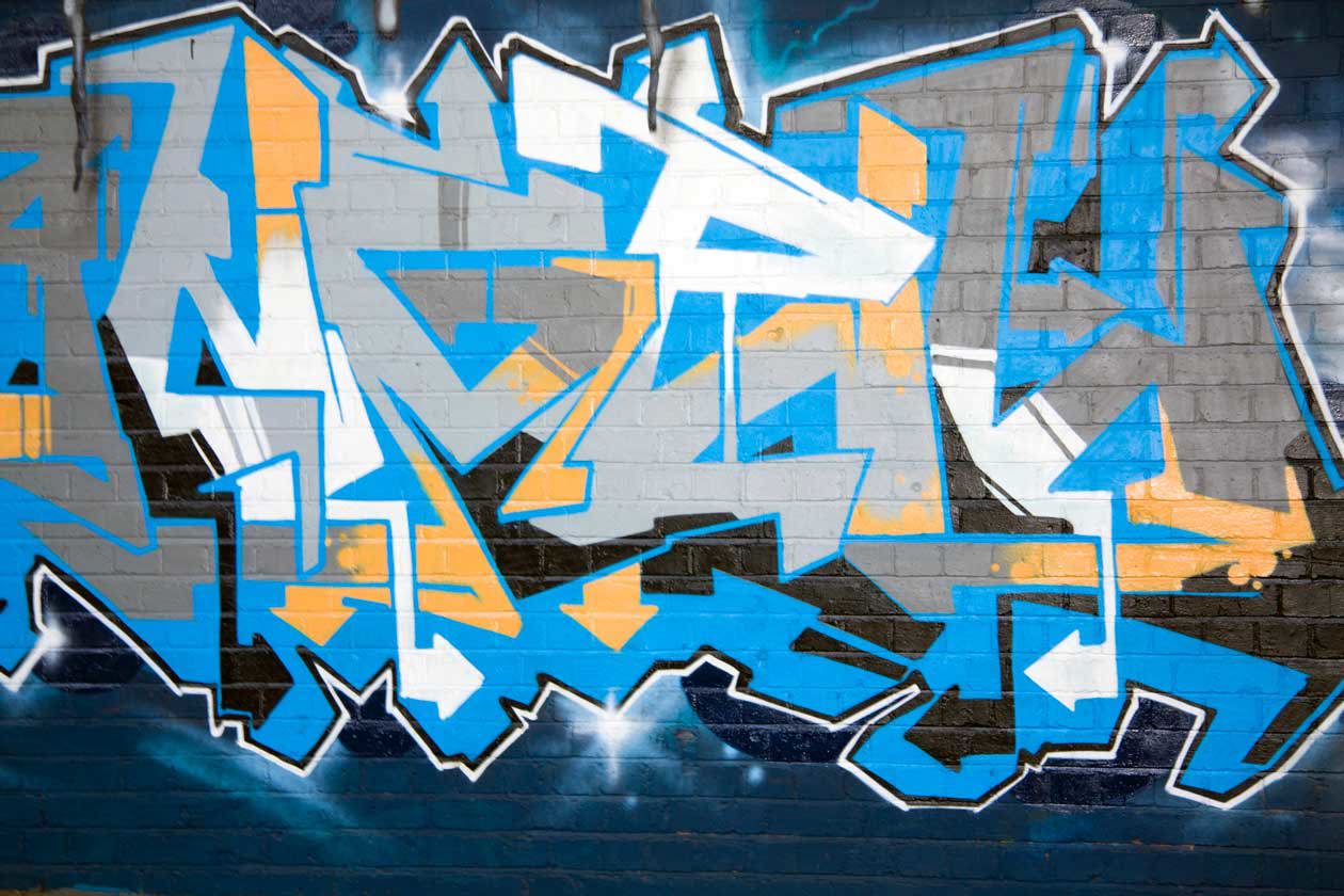 Graffiti nella città di Johannesburg Copyright © Sisterscom.com / Depositphotos