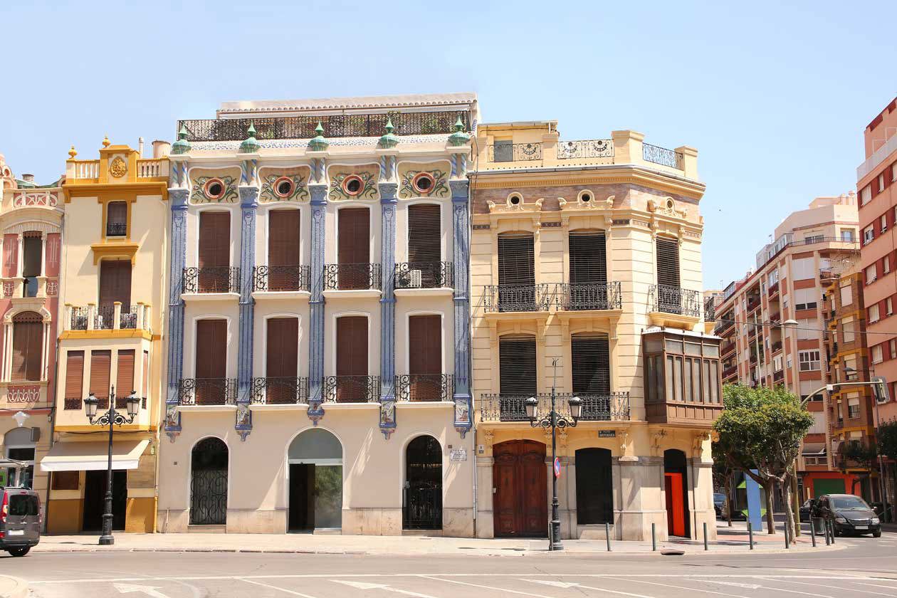Modernist buildings of Castellon de la Plana. Photo: Copyright © Sisterscom.com / Depositphotos