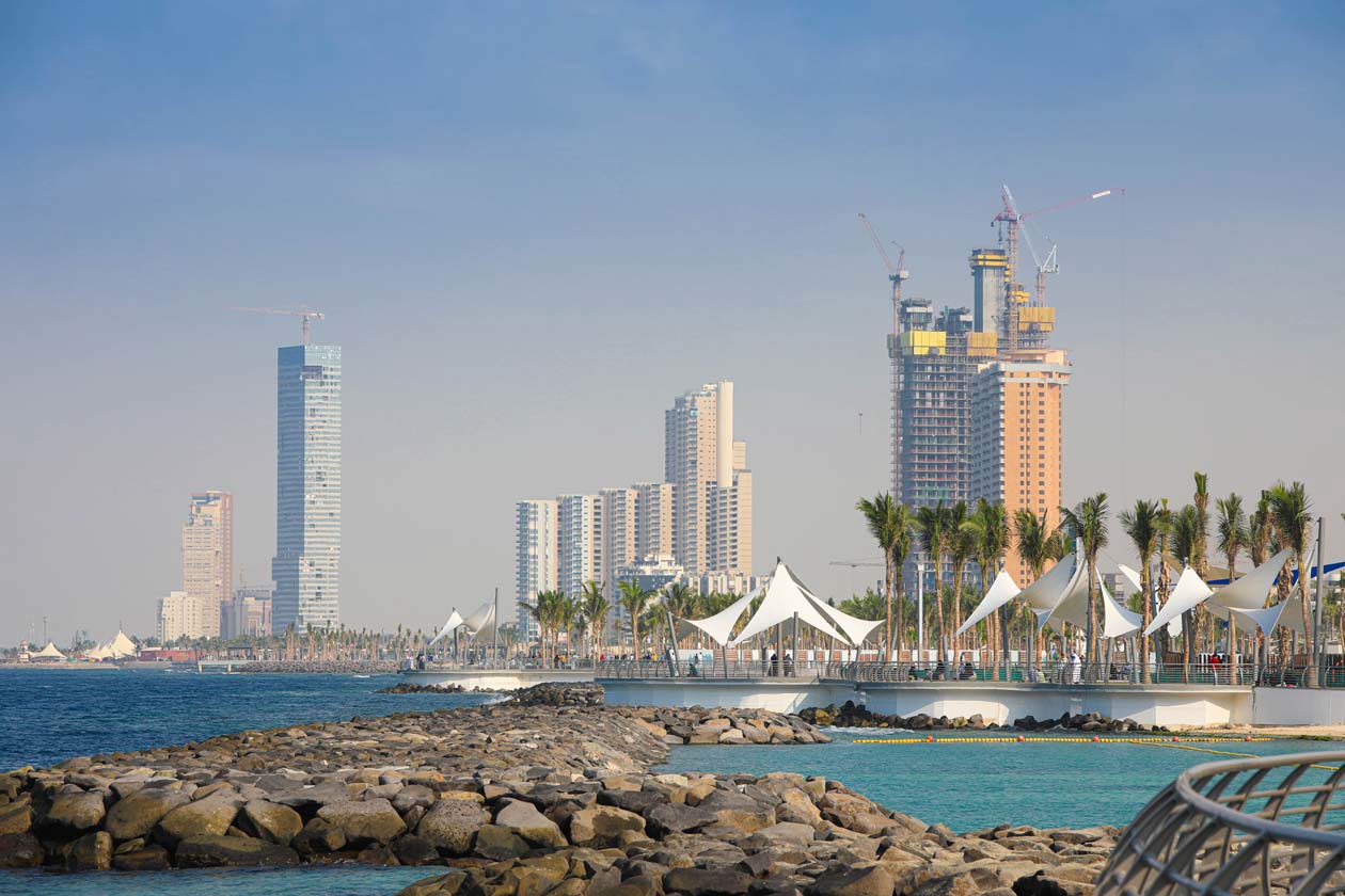 Corniche di Jeddah Copyright © Sisterscom.com / Depositphotos