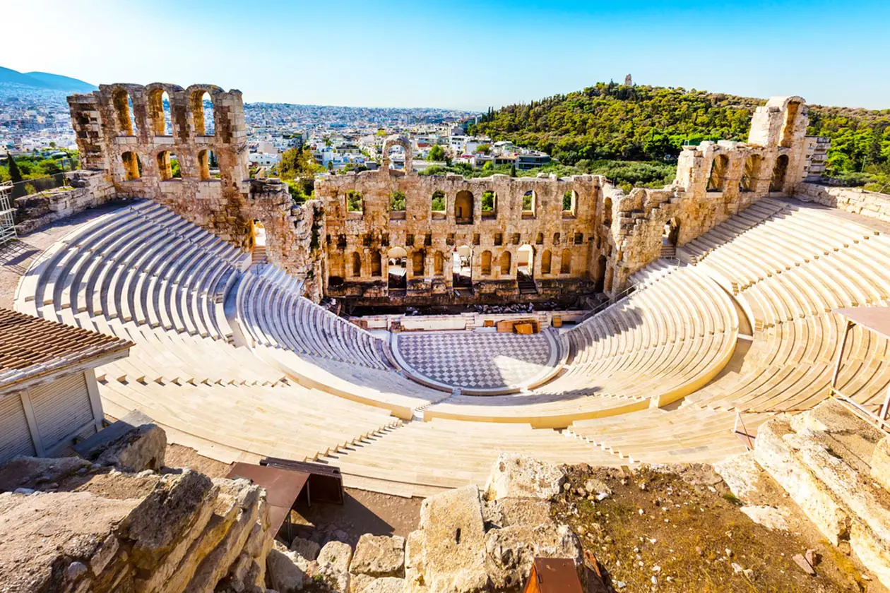 Amphitheatre of Acropoli. Photo: Copyright © Sisterscom.com / Shutterstock