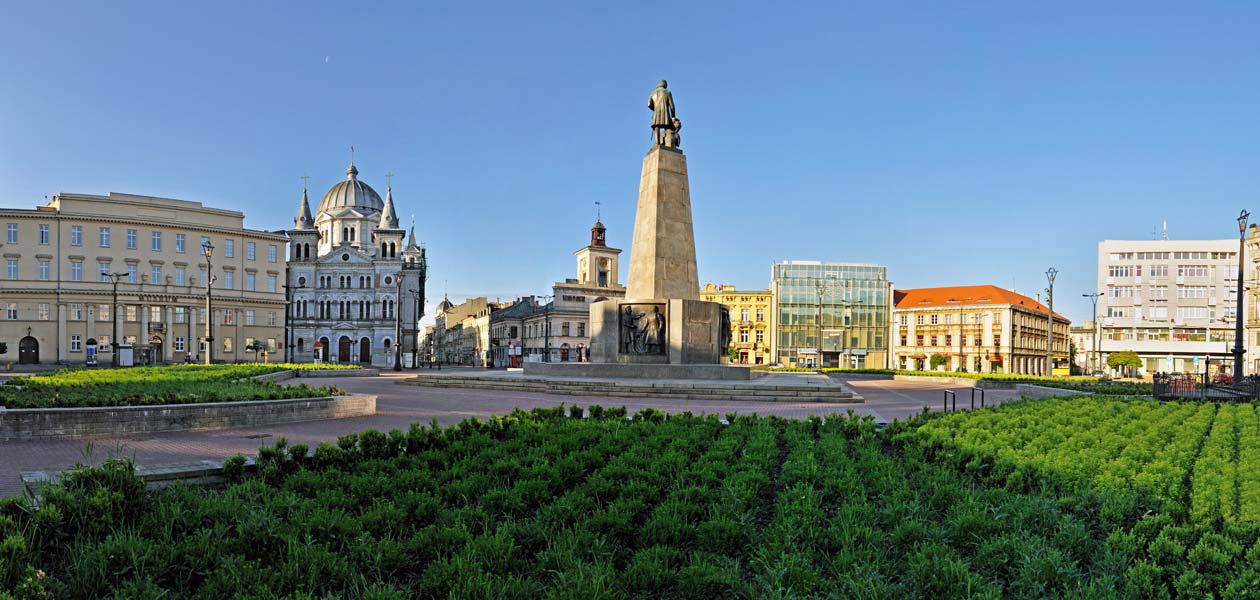 Lodz, Piazza della Libertà. Copyright © Sisterscom.com / Depositphotos 