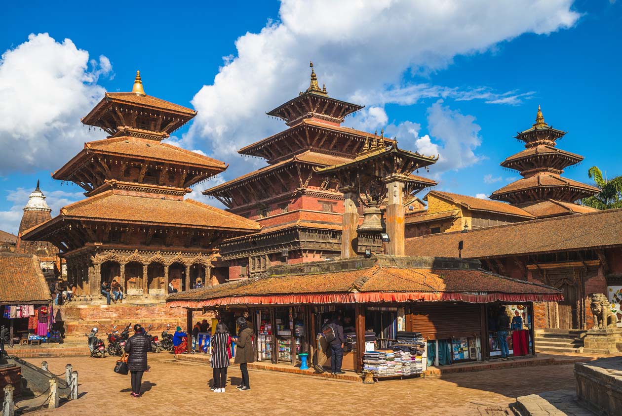 Piazza Durbar di Kathmandu, Nepal Copyright © Sisterscom.com / Depositphotos