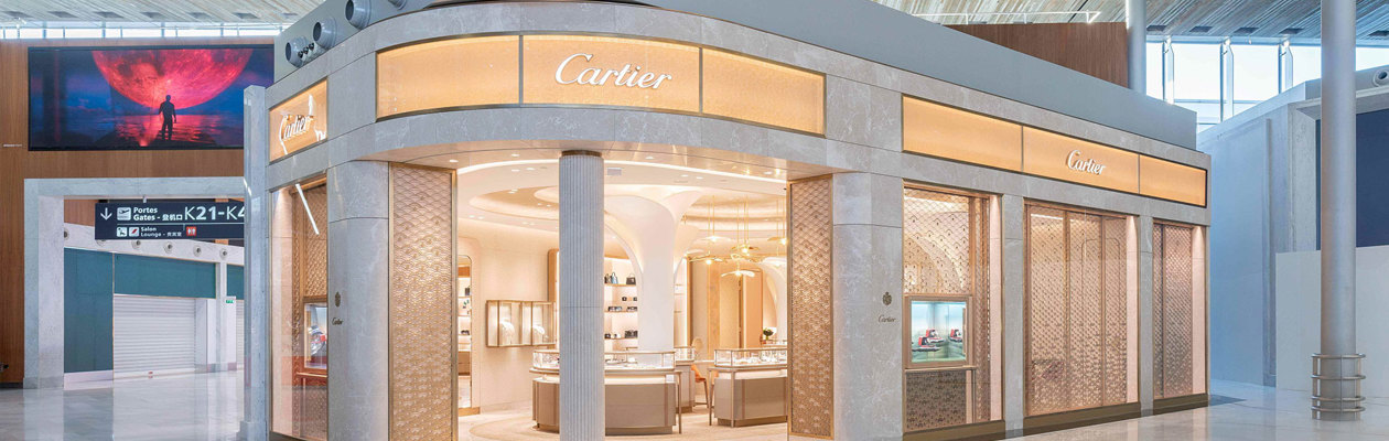 Cartier inaugura la nuova boutique all'aeroporto Charles de Gaulle di Parigi