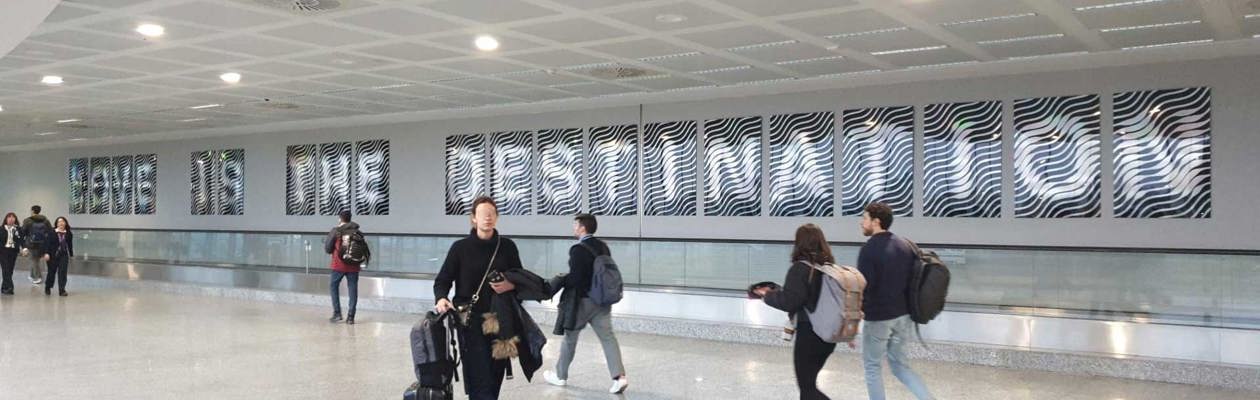 A Malpensa il Muro delle Meraviglie