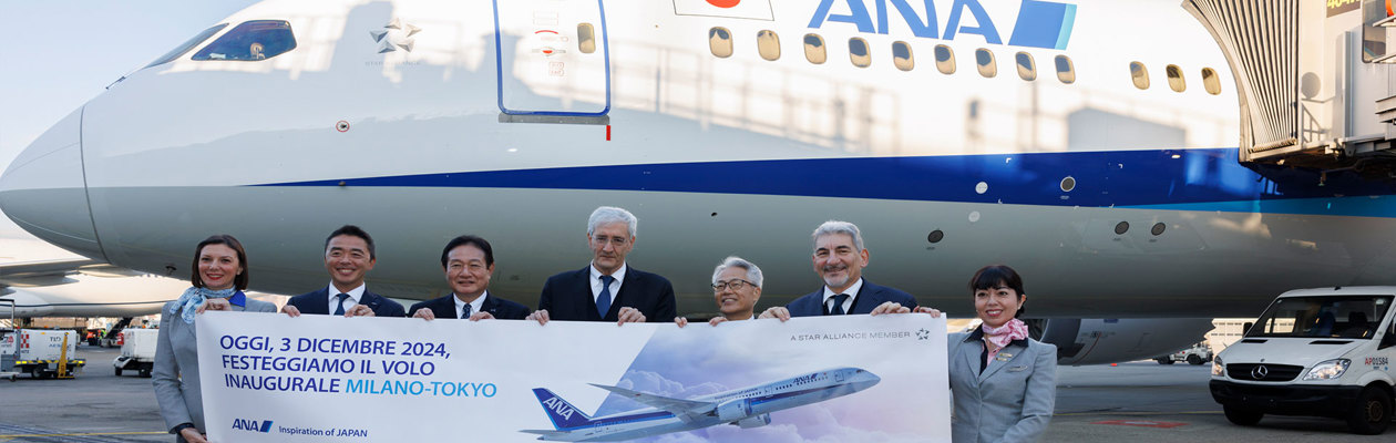 Volo diretto per Tokyo da Milano Malpensa