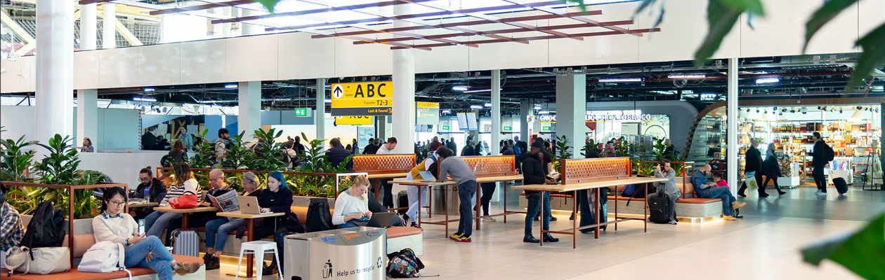 Amsterdam Airport gets a makeover