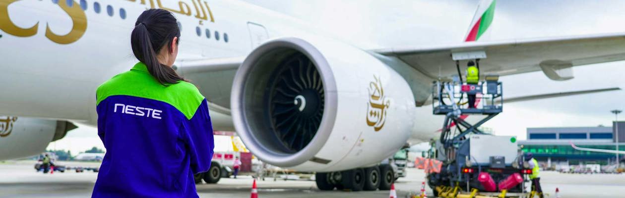 Emirates potenzia i voli da Singapore con SAF