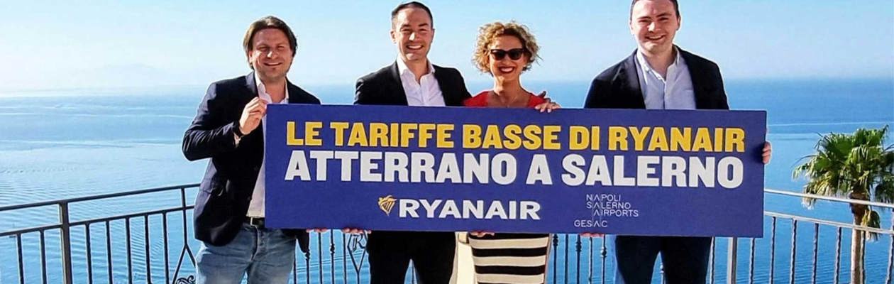 I voli da Salerno con Ryanair