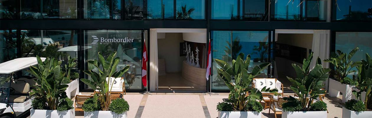 Aviator Lounge by Bombardier at the Monaco Yacht Club