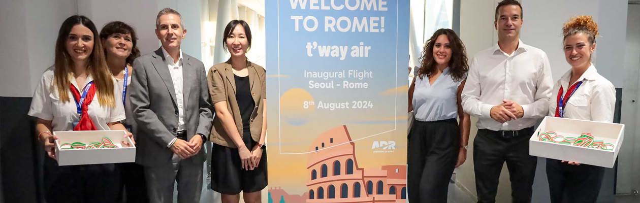 Voli da Fiumicino a Seoul con T’way Air