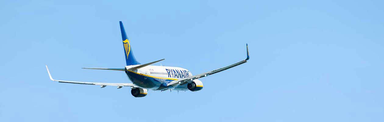 Le rotte invernali di Ryanair per la Puglia