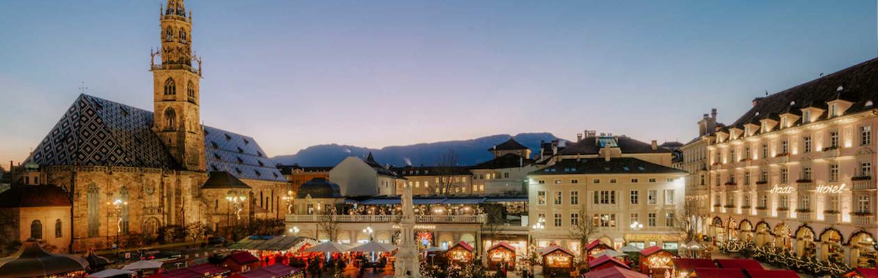 Le bellezze di Bolzano tra mercatini e piste da sci