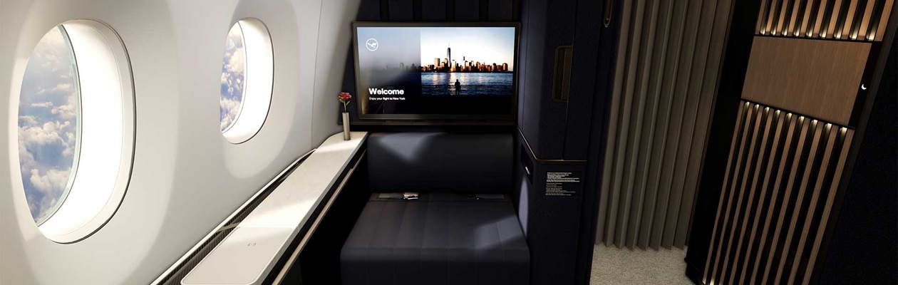 "Lufthansa Allegris" First Class Suite Plus