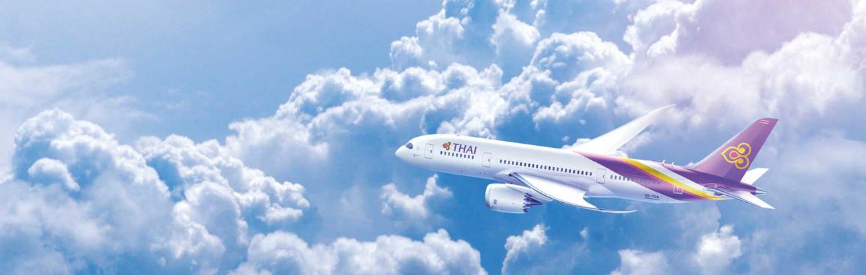 Thai Airways riparte con il volo non-stop Milano-Bangkok