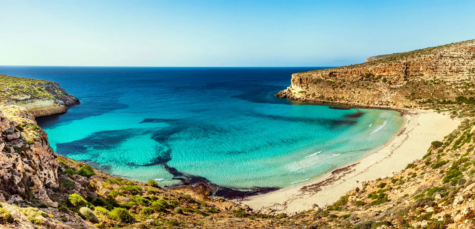 Lampedusa. Spiaggia dei Conigli.