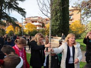 The "Aldo Moro" Park in Ciampino is enriched with 240 trees