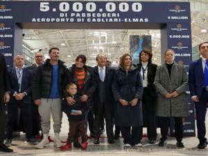 5 milioni di passeggeri all'’Aeroporto di Cagliari