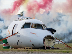 Emergency drill at Berlin-Brandenburg Airport