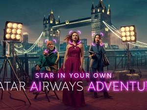 Qatar Airways crea il primo spot pubblicitario al mondo in cui "tu" puoi essere la star