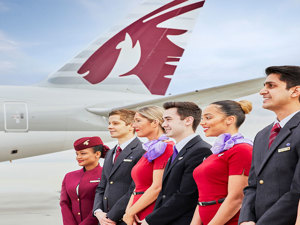 New global connections: Virgin Australia flies to Doha