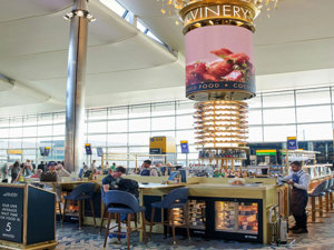 The Vinery, the first premium bar at Heathrow