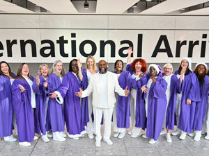 Christmas at Heathrow: multilingual carols and surprises