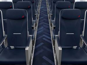 Le nuove cabine sugli Embraer 190 di Air France