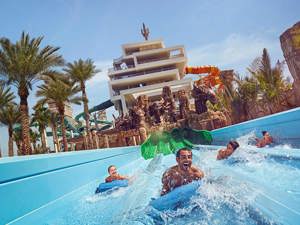 Emirates gives you free access to Aquaventure Dubai Water Park