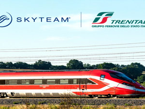 SkyTeam and Trenitalia team up to offer intermodal travel in Italy