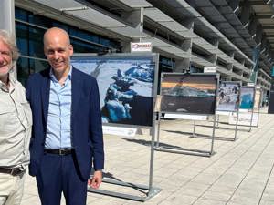 Photo exhibition at Ancona airport