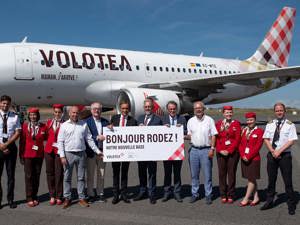 Volotea's new operational base in Rodez inaugurated