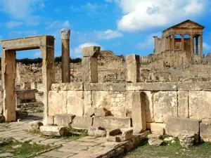 Il sito archeologico di Dougga in Tunisia