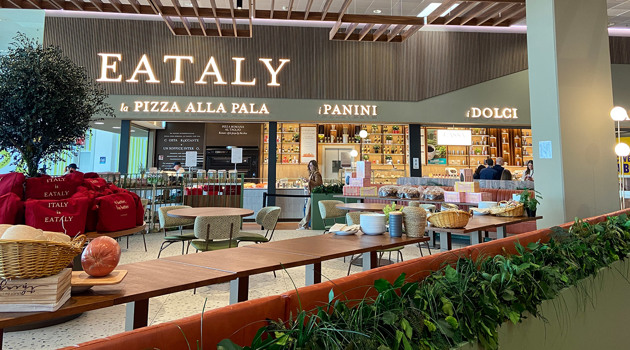 Eataly festeggia i primi due mesi di apertura all'aeroporto di Milano Bergamo