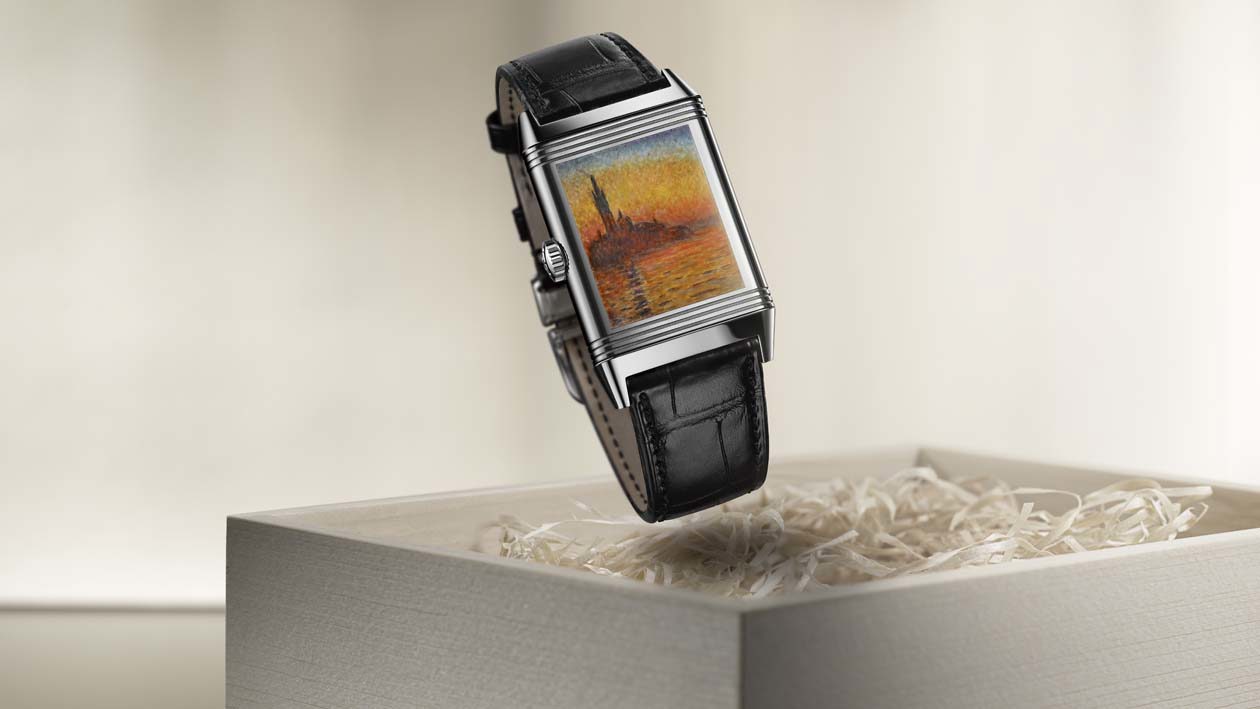 Reverso Tribute Enamel Monet Copyright © Jaeger-LeCoultre