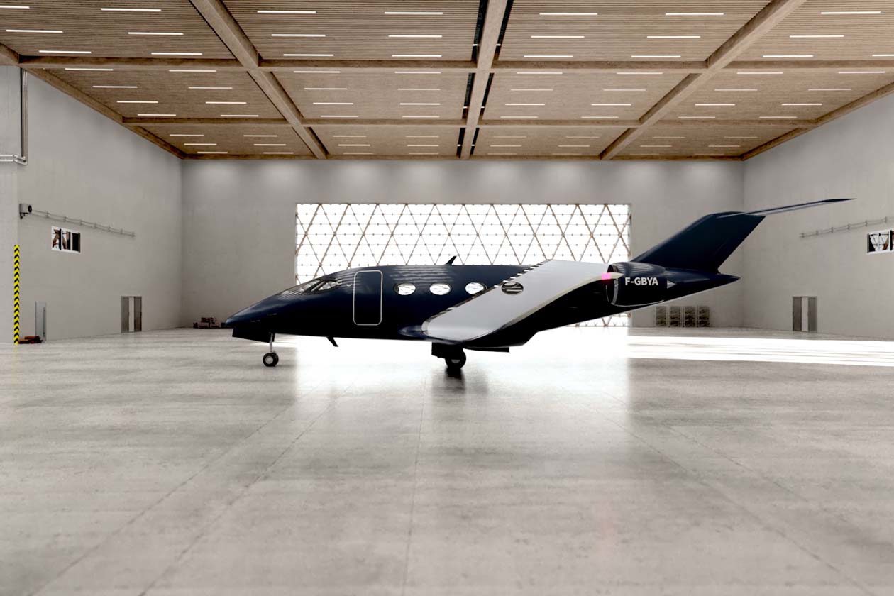 One, il primo business jet elettrico alimentato a idrogeno di Beyond Aero Copyright © Ufficio Stampa Beyond Aero