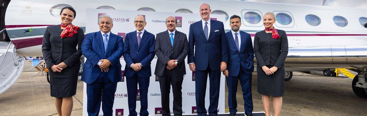 Qatar Executive presenta il nuovo jet Gulfstream G700