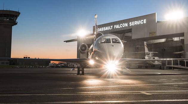 Dassault Aviation è leader per l'assistenza nel settore dei business jet