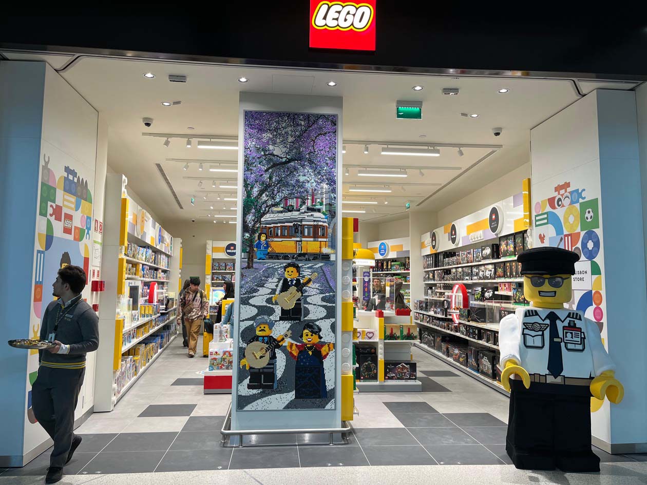 Nuovo LEGO Store nel Lisbon Duty Free dell'aeroporto di Lisbona Copyright © Ufficio Stampa ARI