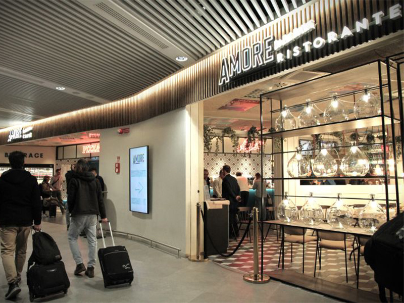 Amore Do Eat Better all’Aeroporto di Bologna Foto: Copyright © Aeroporto di Bologna