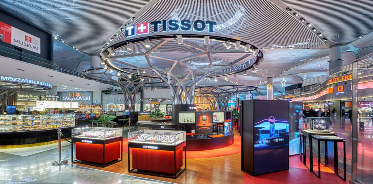 Tissot apre un pop up store a Istanbul