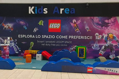 I Set Lego Space all’Aeroporto di Fiumicino