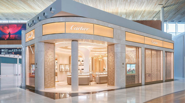 Cartier inaugura la nuova boutique all'aeroporto Charles de Gaulle di Parigi