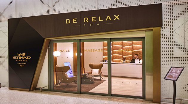 Una nuova Spa all'aeroporto di Abu Dhabi