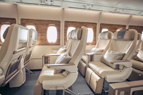 Premium Economy di Emirates Copyright © Ufficio Stampa Emirates Airlines