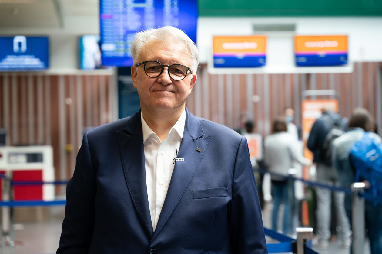 Emilio Bellingardi Direttore Generale dell' Aeroporto di Milano Bergamo da giugno 2015 ad aprile 2024 Copyright © Sacbo Spa
