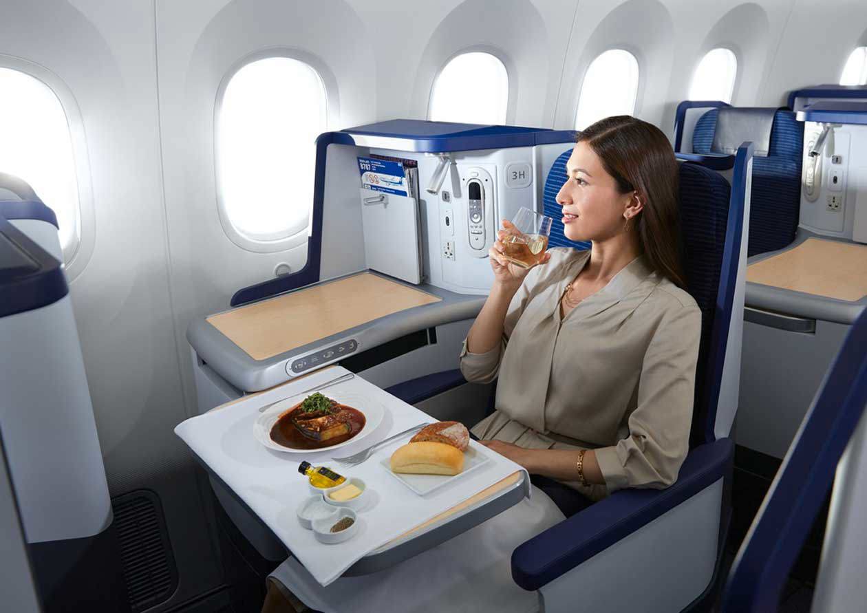 ANA aeromobile B787-9 Business Class Copyright © Ufficio stampa SEA / All Nippon Airways (ANA)